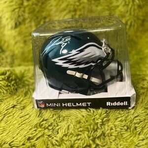 Jake Elliott Autographed Philadelphia Eagles Mini Helmet NWT $80